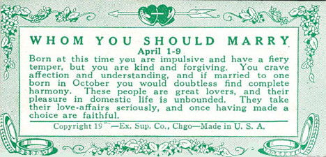Whom To Marry Cards